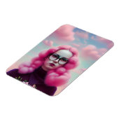 マディーピンクの髪 マグネット (左側)