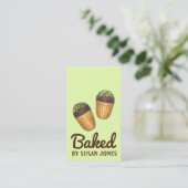 マディーラインケーキCookieベーカリーベーカー食品 名刺 (スタンド正面)