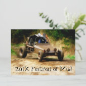 マディ・ムッドフェスト・ダヌバギー 4x4 イベント 招待状 (スタンド正面)