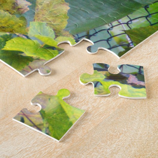 マデイラのバナナの木 ジグソーパズル (側面)