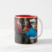 マデイラの帽子のマグ ツートーンマグカップ (正面右)