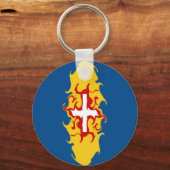 マデイラニャリー国旗 キーホルダー (正面)