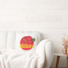 マデイラハイビスカスフラワーアイランドポルトガルお土産 クッション