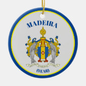 マデイラバケーションセラミックオーナメント セラミックオーナメント (正面)