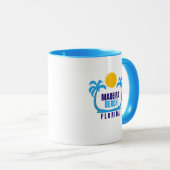 マデイラビーチフロリダコーヒーマグ マグカップ (正面右)
