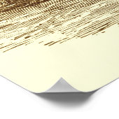 マデイラヴィンテージプリント ポスター (角)