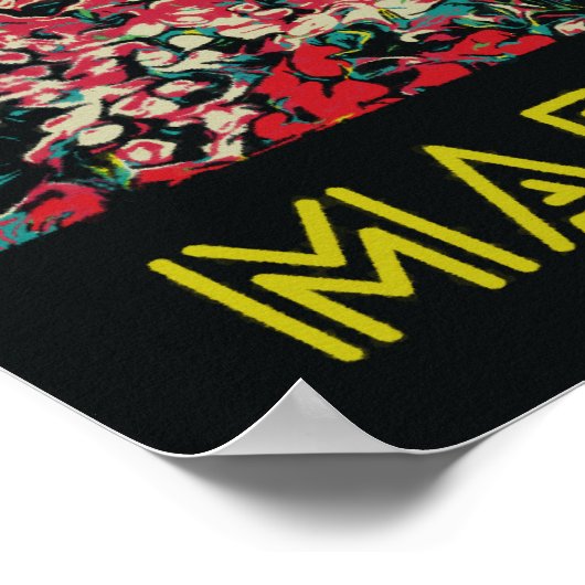 マデイラ典型的なハウスイラストレーションポルトガル ポスター (角)