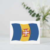 マデイラ国旗 ポストカード (スタンド正面)