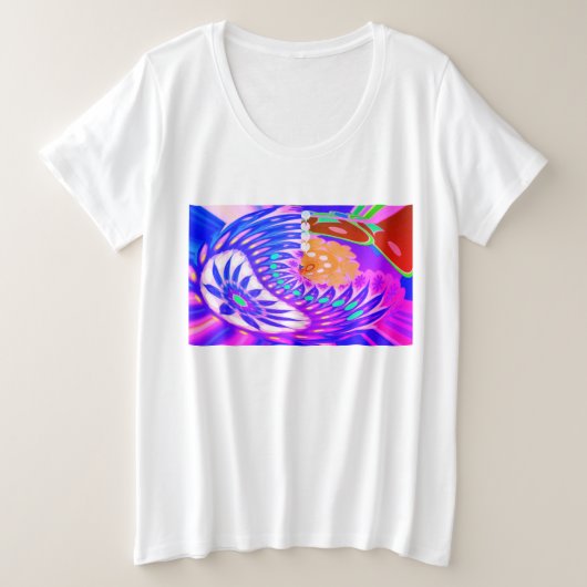 マデイラ島の精神 トレンディー プラスサイズTシャツ (デザイン正面)