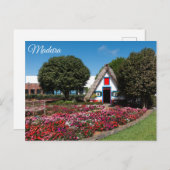 マデイラ島，ポルトガル ポストカード (正面/裏面)