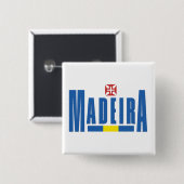 マデイラ文字と国旗の色 缶バッジ (正面&裏面)