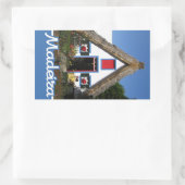 マデイラ・ステッカー 長方形シール (バッグ)