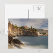 マデイラ - フンシャルの崖 ポストカード (正面/裏面)