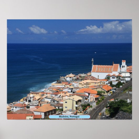 マデイラ，ポルトガル ポスター (正面)