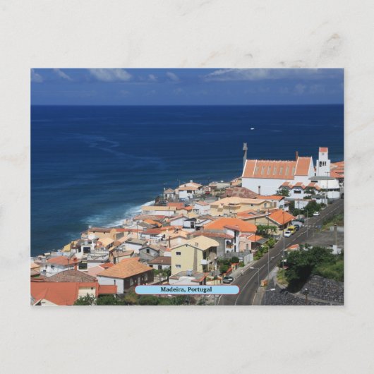 マデイラ，ポルトガル ポストカード (正面)