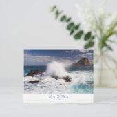 マデイラ – ポルトモニズ葉書と文字 ポストカード (スタンド正面)