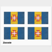 マデイラ 長方形シール (シート)