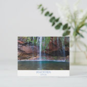 マデイラ – 25フォンテポストカード文字 ポストカード (スタンド正面)