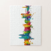 マデブルグドイツスカイライン ジグソーパズル (縦)