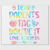 マデマークxジャージーショアファミリーバケーション – パーティーPa ラッピングペーパー (フラット)