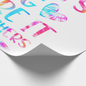 マデマークxジャージーショアファミリーバケーション – パーティーPa ラッピングペーパー (角)