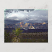 マデラス・デル・カーメン上空の嵐 ポストカード (正面)