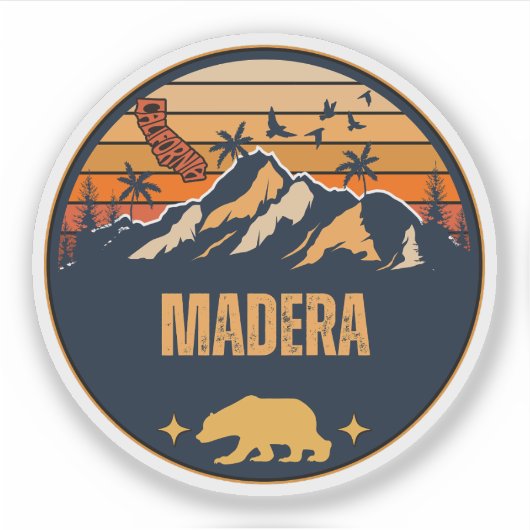 マデラ カリフォルニア シール (正面)