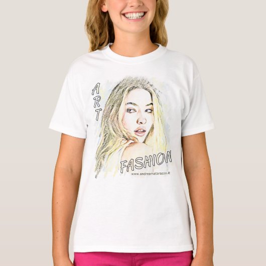 マデリンファッションアート Tシャツ (正面)