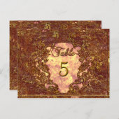 マデリーナカンディビクトリアンステーブル番号カード ポストカード (正面/裏面)