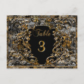 マデリーナビクトリアンハーバーシャム表番号カード ポストカード (裏面)