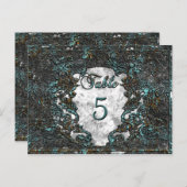 マデリーナルパートビクトリアンテーブル番号カード ポストカード (正面/裏面)