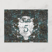 マデリーナルパートビクトリアンテーブル番号カード ポストカード (正面)