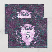 マデリーナ リザ ヴィクトリアン テーブル ナンバー カード (正面/裏面)