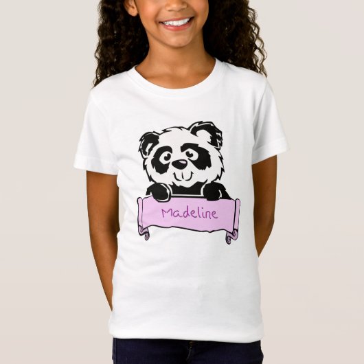 マデリーンのパンダ Tシャツ (正面)