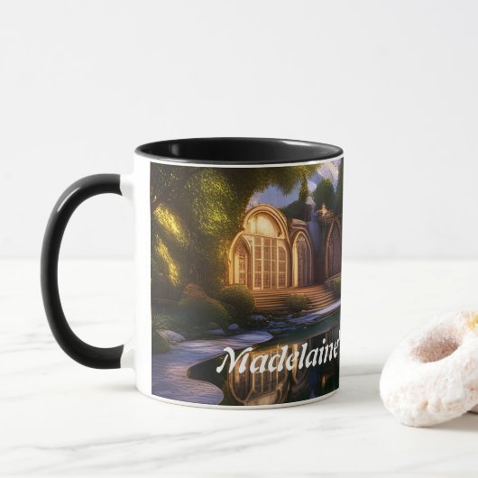 マデレーヌ朝のお茶 マグカップ (ドーナツ)