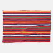 マデ伝統的イラアイランド キッチンタオル (横)