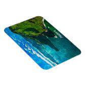 マデ素晴らしイラコースタルビュー油絵を描 マグネット (右側)