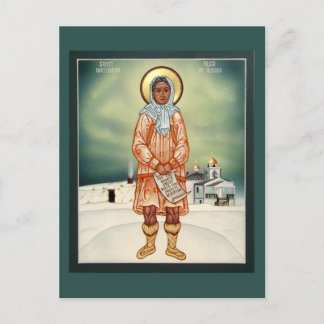 マトゥスカオルガオブアラスカ祈りの言葉カード ポストカード