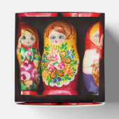 マトカラフルリョシュカ人形お願い箱 フェイバーボックス (上部)