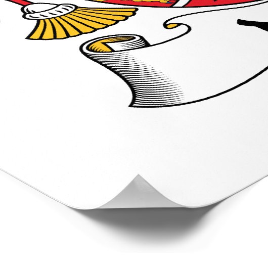 マトス家紋 ポスター (角)