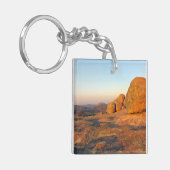 マトボ丘陵のサンライズ キーホルダー (正面左)