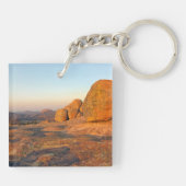 マトボ丘陵のサンライズ キーホルダー (裏面)