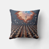 マトリックスからの脱出: サルエルな試験室 クッション (裏面)