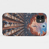 マトリックスからの脱出:超現実的な試験室 Case-Mate iPhoneケース (裏面(横))