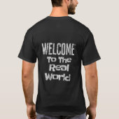 「マトリックスから脱出」Tシャツ Tシャツ (裏面)