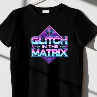 マトリックスのエラー Tシャツ