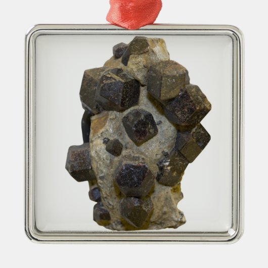 マトリックスのSpessartite メタルオーナメント (正面)
