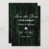 マトリックスコード セーブザデート (正面/裏面)