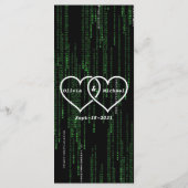 マトリックスコード メニュー (裏面)