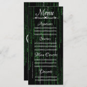 マトリックスコード メニュー (正面/裏面)